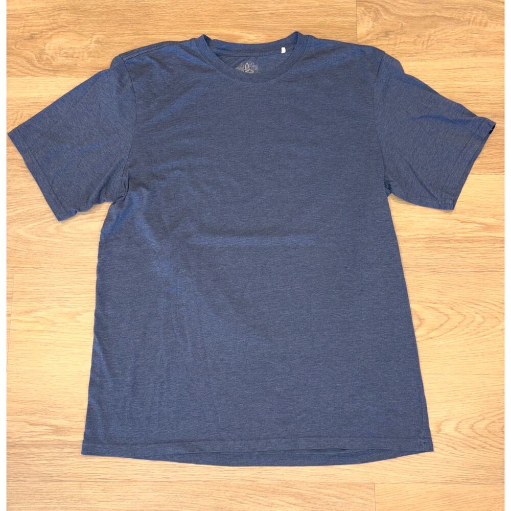 Prana dark blue short sleeve t shirt mens size XLT